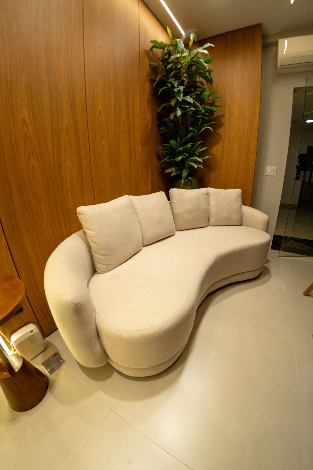 Espaço de espera do Instituto Regenesys